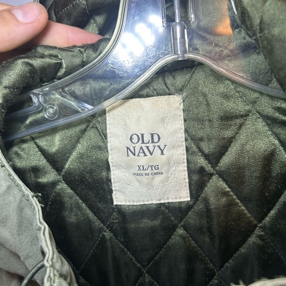 Vintage Old Navy fishermans hook clip jacket - Picture 2 of 8